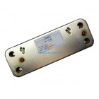 Теплообменник вторичный ГВС 14 пластин BAXI ECO 3 COMPACT / WESTEN PULSAR, BAXI ECO / WESTEN ENERGY, BAXI LUNA / WESTEN STAR 